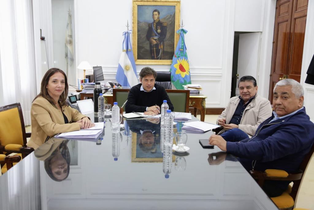 Kicillof Mantuvo Un Encuentro Con El Secretario General De La UATRE