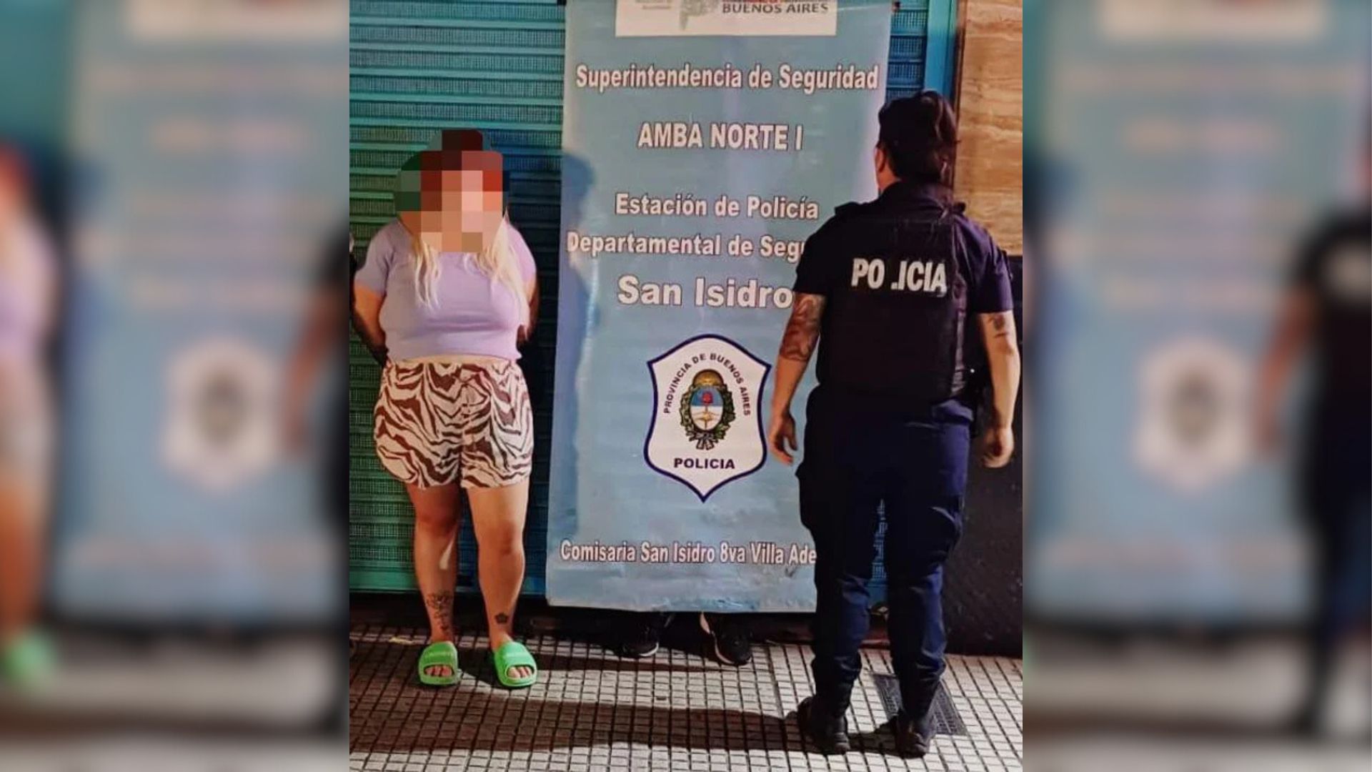 Morena Rial fue detenida a las 3:30 de la madrugada de este miércoles por personal policial de la Superintendencia de Seguridad Región AMBA Norte I.