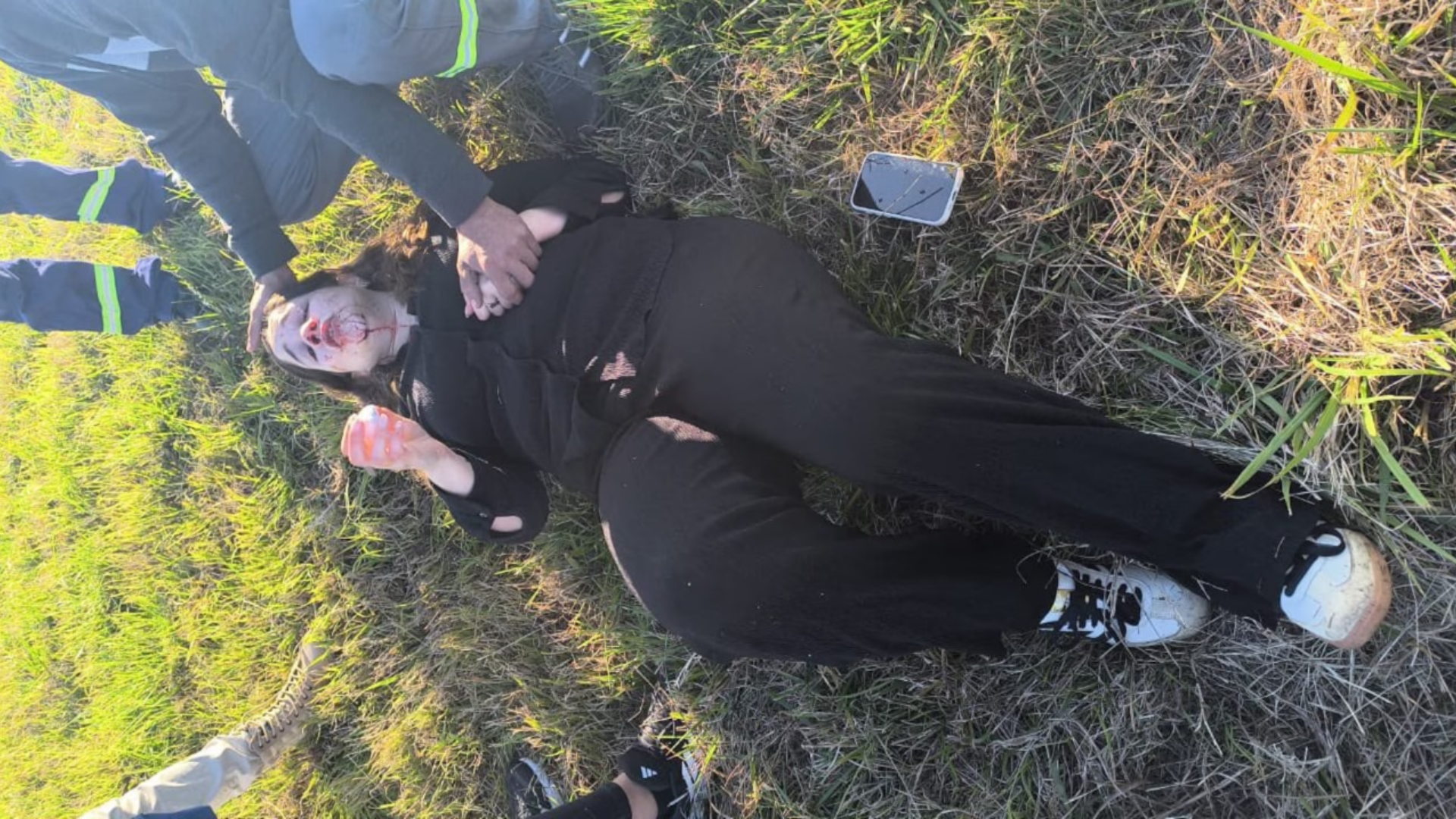 La diputada Rocío Bonacci sufrió heridas leves tras accidentarse en la Ruta 9.