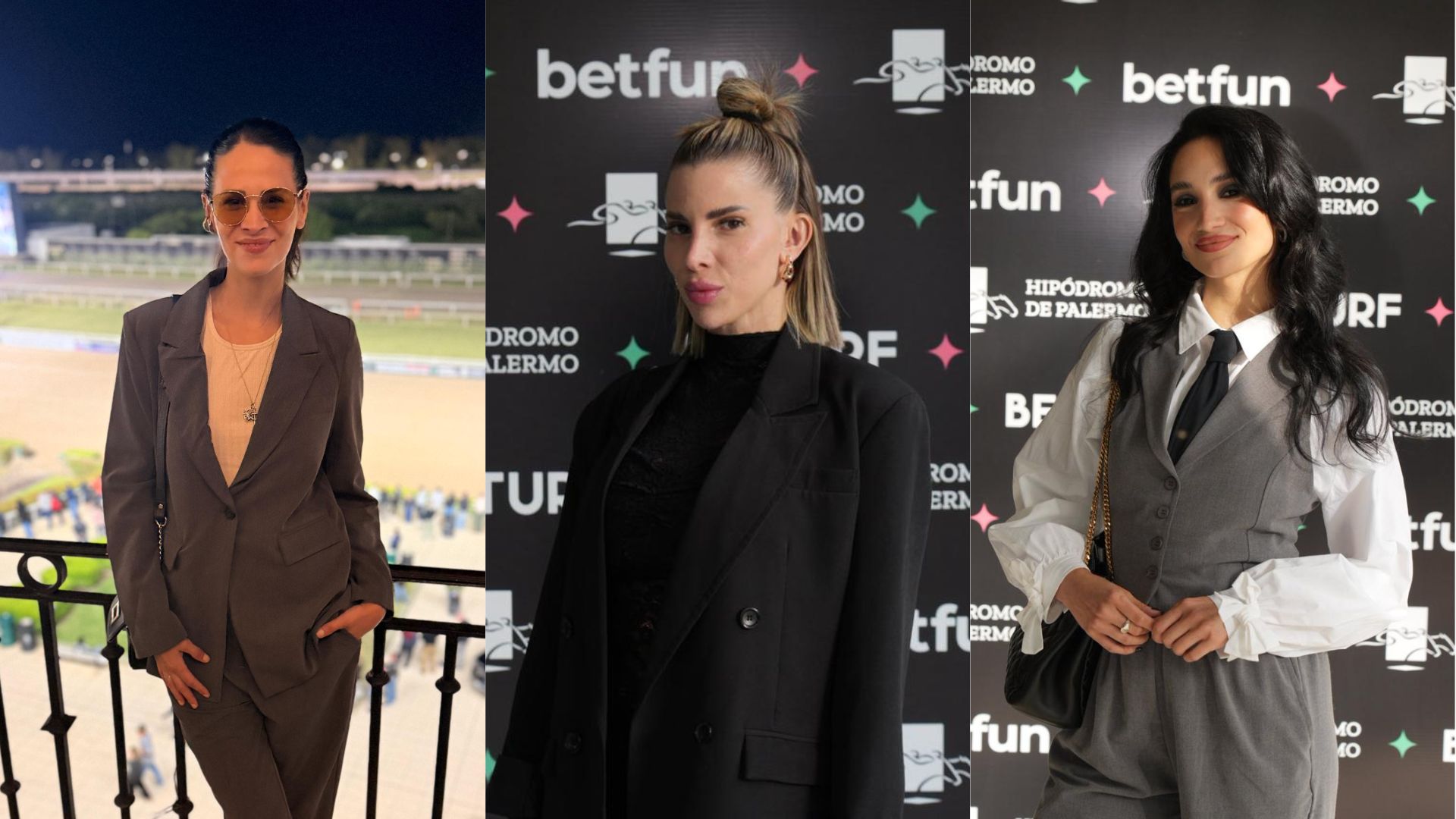 Micaela Riera, Eve Nucera y Melody Luz también disfrutaron del After Sunset del Hipódromo de Palermo.