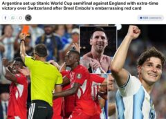 «Destronar a Messi»: así reaccionó la prensa británica tras confirmarse el cruce con Argentina