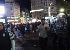 Incidentes en el Obelisco durante los festejos de Argentina: cinco policías heridos y 19 detenidos