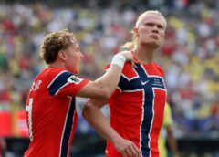 Noruega dio el golpe ante Brasil y lo eliminó del Mundial: el doblete de Haaland que sentenció el partido