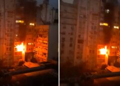 VIDEO | Feroz incendio en un edificio de Recoleta: fuerte operativo de Bomberos de la Ciudad