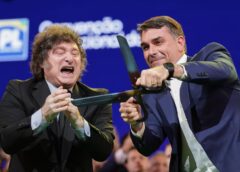 Milei celebró el triunfo de Flávio Bolsonaro en Brasil: «Zurdos empobrecedores, córranse del medio»